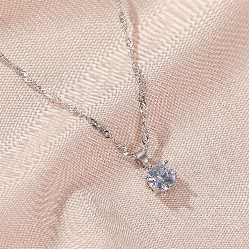 Women Luxury Silver diamond Watch With Jewelry Set including Same Box Packing